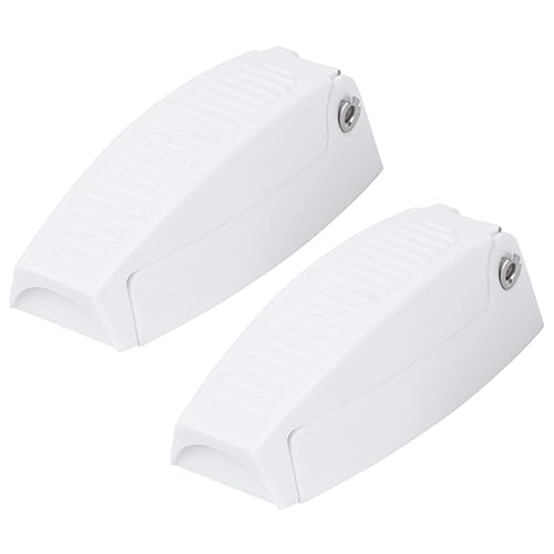 Luxshiny 2Stücke Gepäck Türfang für Rv Türverschluss Clips für Wohnmobile Einfache Montage mit Schrauben oder Doppelseitigem Klebeband ca Langlebige von Luxshiny