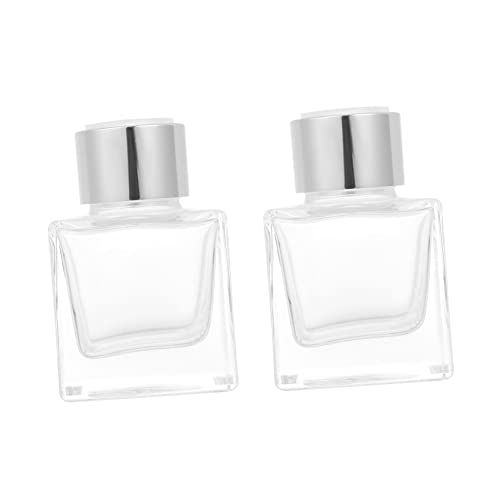 Luxshiny 2stücke Nachfüllbare Diffuser Flaschen Transparente Glasflaschen Für Ätherische Öle Reusable Duftflaschen Für Zuhause Und Büro Praktische Aromatherapie Flaschen von Luxshiny