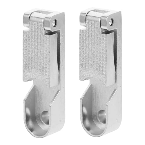 Luxshiny 2stücke Schrankstangen Halters Aus Aluminiumlegierung Mit Verdicktem Flanschsitz Für Einfache Montage Und Demontage Geeignet Für Kleiderschränke Und Fenster von Luxshiny