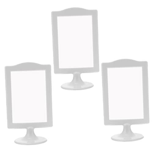 Luxshiny 3 Stück Dreiteiliges Doppelseitige Bilderrahmen Stilvolle Tischaufsteller für Fotos für Schreibtisch und Regal Kreative Wohnraumgestaltung Luxshiny 3 Stück Dreiteiliges Doppelseitige Bilderrahmen Stilvolle Tischaufsteller für Fotos für Schreibtisch und Regal Kreative Wohnraumgestaltung von Luxshiny