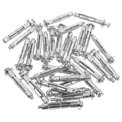 Luxshiny 30 Stück Hohlraumdübel Set aus Robustem Galvanisiertem Stahl Trockenbauanker für Gipskarton Gipsfaserplatten und Hohlziegel Einfache Installation Leicht und Platzsparend Luxshiny 30 Stück Hohlraumdübel Set aus Robustem Galvanisiertem Stahl Trockenbauanker für Gipskarton Gipsfaserplatten und Hohlziegel Einfache Installation Leicht und Platzsparend von Luxshiny