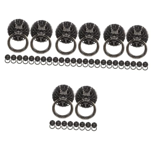 Luxshiny 4 Sätze Teiliges Retro Dragon Head Möbelgriff Für Schränke Und Antikstil Türgriff Dekorativer Zug Für Küchenschränke Und Möbel 10 Stück * 4 von Luxshiny