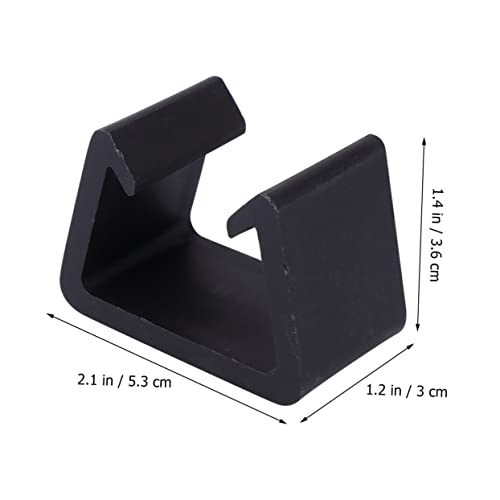Luxshiny 4stücke Teiliges Stabile Stuhlklammern Kreative Sofa Clips Aus Rattan Für Möbelverbindungen Zubehör Für Zuhause Büro Und Mehr Schwarz von Luxshiny