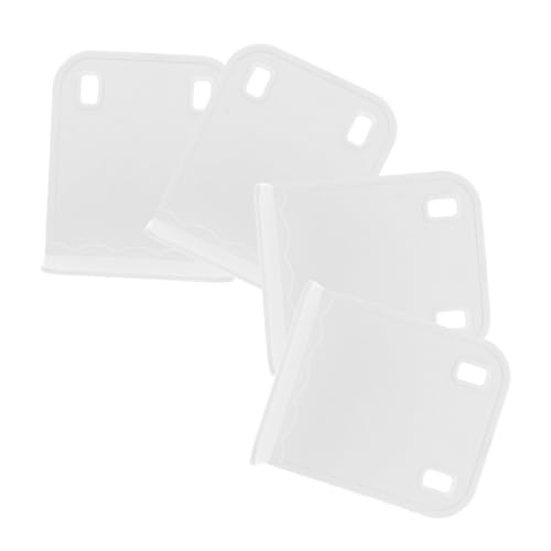 Luxshiny 4 Stück Möbelstabilisatoren rutschfeste Fußstützen für Laufgitter Sicherheitsbrackets zur Stabilisierung von Möbeln für Spielzimmer und Babybereiche von Luxshiny