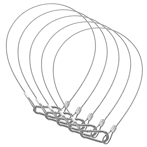 Luxshiny 4 Stück Sicherheitskabelschlösser Robuste Kabelsicherung für Gepäck Licht und mit Karabiner für Vielseitige Anwendungen Luxshiny 4 Stück Sicherheitskabelschlösser Robuste Kabelsicherung für Gepäck Licht und mit Karabiner für Vielseitige Anwendungen von Luxshiny