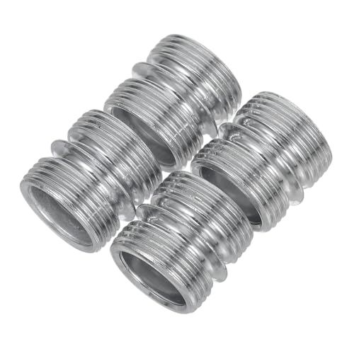 Luxshiny 4 Stück Teiliges Drahtregalverbinder Doppelspalt-mutter für Bambusrohr-aufbewahrungsregale Stabile Verbindung Verschleißfest Schnelle Montage Vielseitig für Zuhause und Büro von Luxshiny