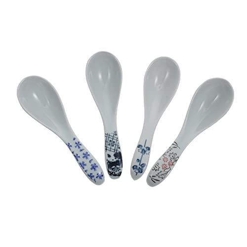 Luxshiny 4 Stück Teiliges Keramische Esslöffel für Reis Suppe Asiatische Küchenutensilien für Restaurant Zuhause Glatt Sicher Komfortable Handhabung Luxshiny 4 Stück Teiliges Keramische Esslöffel für Reis Suppe Asiatische Küchenutensilien für Restaurant Zuhause Glatt Sicher Komfortable Handhabung von Luxshiny