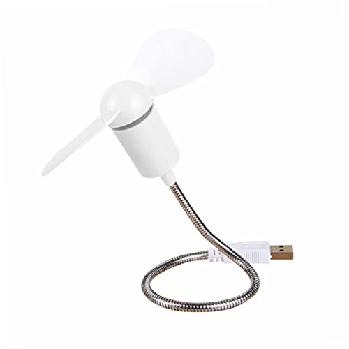Luxshiny 4 Stück USB Mini Tragbarer Flexibler Leiser USB Lüfter für Büro Schule Zuhause für Sommerhitze Zufällige Farbe von Luxshiny
