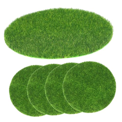 Luxshiny 5 Stück Künstliche Moosmatte Realistisches Bastelmoos für Mikrolandschaften für Garten und Innenbereich Deko Hochwertige Textur Pflegeleicht Luxshiny 5 Stück Künstliche Moosmatte Realistisches Bastelmoos für Mikrolandschaften für Garten und Innenbereich Deko Hochwertige Textur Pflegeleicht von Luxshiny