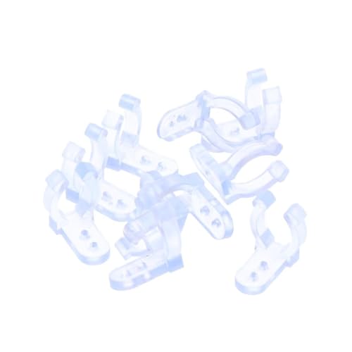 Luxshiny 50 Stück LED Kabelhalter Clips Transparente PVC Halterung für Lichterketten und Kabel für und Außenanwendungen Installieren und Wiederverwendbar Luxshiny 50 Stück LED Kabelhalter Clips Transparente PVC Halterung für Lichterketten und Kabel für und Außenanwendungen Installieren und Wiederverwendbar von Luxshiny