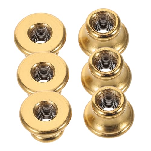 Luxshiny 6 Stück Eisen Lampenrohrverbinder Mit M10 Innengewinde T Förmiger Dicker Unterlegscheibe Lampenhalsverbinder Für Teestube Tischlampen Luxshiny 6 Stück Eisen Lampenrohrverbinder Mit M10 Innengewinde T Förmiger Dicker Unterlegscheibe Lampenhalsverbinder Für Teestube Tischlampen von Luxshiny