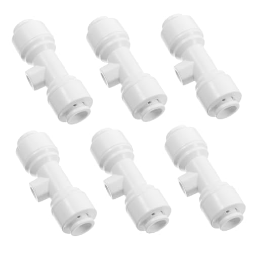 Luxshiny 6 Stück Teiliges Garten Schlauch Schnellverbinder Adapter für Bewässerungssysteme Robuster für Einfache Installation und Vielseitige Anwendungen im Garten Kühlung von Luxshiny