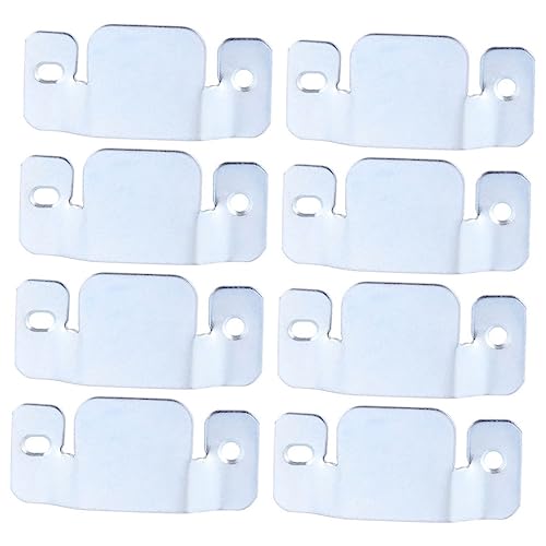 Luxshiny 8 Stück Sofa Verbindungsstücke aus Metall Möbelverbinder für Sektionssofas Praktische und Langlebige Sofa Clips zur Einfachen Montage Luxshiny 8 Stück Sofa Verbindungsstücke aus Metall Möbelverbinder für Sektionssofas Praktische und Langlebige Sofa Clips zur Einfachen Montage von Luxshiny
