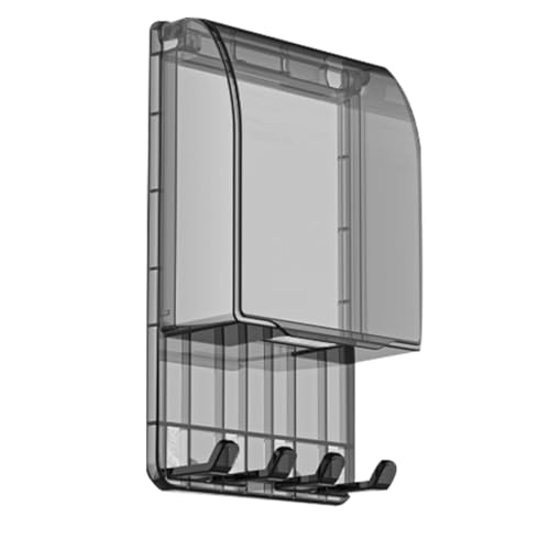 Luxshiny wasserdichte Steckdosenabdeckung Mit Schutzfunktion Selbstklebend Für Badezimmer Spritzwassergeschützt Mit Praktischem Haken Zur Aufbewahrung Von Badutensilien Transparent Luxshiny wasserdichte Steckdosenabdeckung Mit Schutzfunktion Selbstklebend Für Badezimmer Spritzwassergeschützt Mit Praktischem Haken Zur Aufbewahrung Von Badutensilien Transparent von Luxshiny