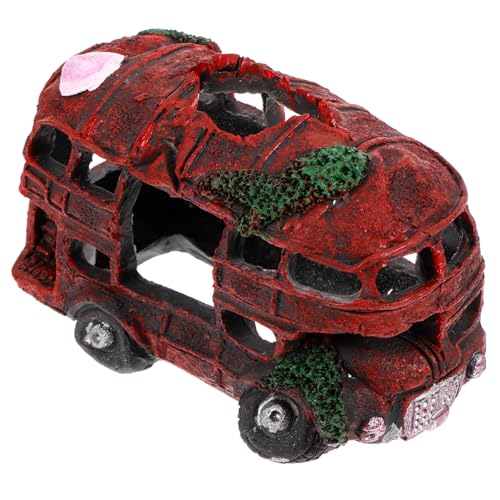 Luxshiny Aquarium Deko Altes Auto Wrack aus Sicherem Resin Verstecktes Versteck für Fische und Garnelen Stilvolle Streudeko für Aquarien und Terrarien Vielseitiges Aquarium Zubehör Luxshiny Aquarium Deko Altes Auto Wrack aus Sicherem Resin Verstecktes Versteck für Fische und Garnelen Stilvolle Streudeko für Aquarien und Terrarien Vielseitiges Aquarium Zubehör von Luxshiny