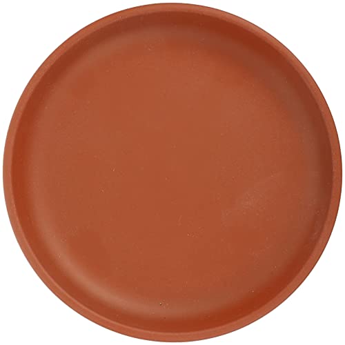 Luxshiny Keramik Blumentopf Tropfschale Pflanzenuntersetzer Runde und Untertasse für und Außenbereich Langlebig und Praktisch Blumentopf Zubehör mit Feiner Verarbeitung von Luxshiny