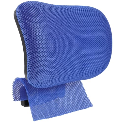 Luxshiny Bürostuhl Kopfstütze Nachrüstbar Einstellbare Kopfhöhe Ergonomisches Kopfkissen Clips Zur Einfachen Befestigung Blauer Bezug Für Büro Und Homeoffice Luxshiny Bürostuhl Kopfstütze Nachrüstbar Einstellbare Kopfhöhe Ergonomisches Kopfkissen Clips Zur Einfachen Befestigung Blauer Bezug Für Büro Und Homeoffice von Luxshiny