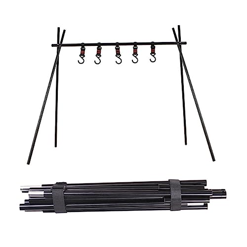 Luxshiny Camping Dreieck Regal Multifunktionales Aufbewahrungsregal für Picknick und Grillen mit Haken Leicht und Tragbar für Outdoor Aktivitäten Luxshiny Camping Dreieck Regal Multifunktionales Aufbewahrungsregal für Picknick und Grillen mit Haken Leicht und Tragbar für Outdoor Aktivitäten von Luxshiny
