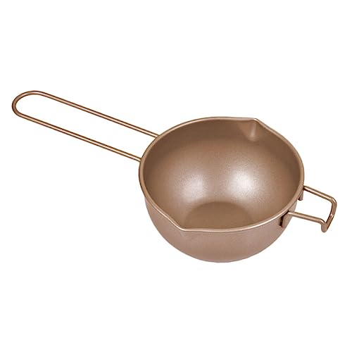 Luxshiny Carbon Stahl Schmelztopf Butter Schmelzschale für Schokolade Wachs Schmelzen Robustes Material Kompakt Leicht für Küche Hotel und Restaurantgebrauch Luxshiny Carbon Stahl Schmelztopf Butter Schmelzschale für Schokolade Wachs Schmelzen Robustes Material Kompakt Leicht für Küche Hotel und Restaurantgebrauch von Luxshiny