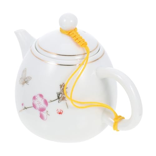 Luxshiny Chinesischer aus Keramik mit Dekorativem Design Teezubereiter für Zuhause mit Praktischem Griff und Angenehmer Handhabung Geeignet für Chinesischen Tee Luxshiny Chinesischer aus Keramik mit Dekorativem Design Teezubereiter für Zuhause mit Praktischem Griff und Angenehmer Handhabung Geeignet für Chinesischen Tee von Luxshiny