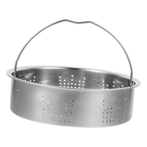 Luxshiny Dampfkorb für Reiskocher Universeller Dämpfeinsatz Geeignet für Dumplings Gemüse und Langlebig Rostfrei Hitzebeständig ohne Öl von Luxshiny