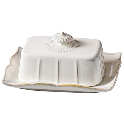 Luxshiny 1satz Dekorative Butterdose Mit Deckel Aus Eleganter Butterteller Für Desserts Für Zuhause Cafés Und Restaurants Langlebig Und Lebensmittelecht von Luxshiny
