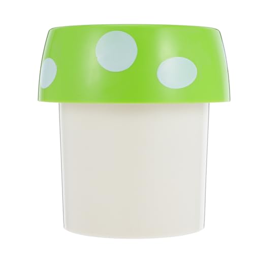 Luxshiny Desktop-speicher-bucket Mini-mülleimer Für Den Schreibtisch Süßer Desktop-mülleimer Papierkorb Kleiner Mülleimer Mit Deckel Schlanker Müll Kann Kleiner Süßer Mülleimer Grün Plastik von Luxshiny