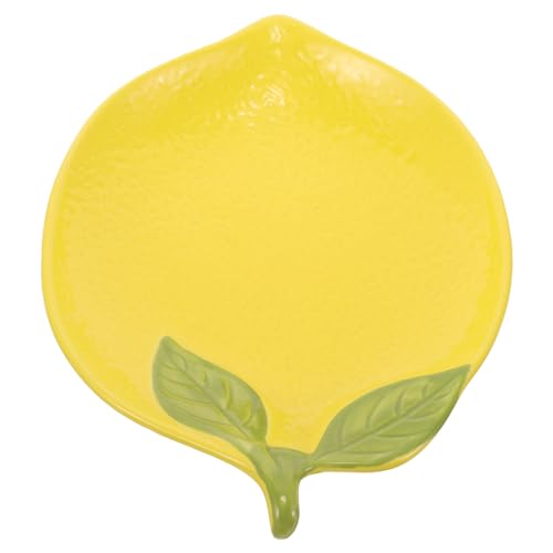 Luxshiny Dessert Servierplatte Zitrone Geformt Keramik Gericht Küche Keramik Schüssel Familie Abendessen Luxshiny Dessert Servierplatte Zitrone Geformt Keramik Gericht Küche Keramik Schüssel Familie Abendessen von Luxshiny