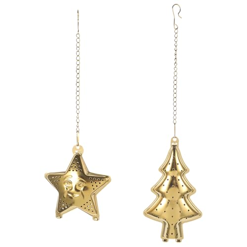 Luxshiny Edelstahl Tee- Ei Tee Sieb Tee Filter Weihnachten Baum Stern Tee Filter Edelstahl Mesh Tee Ball Tee Diffusor für Lose Tee 2 Pcs Luxshiny Edelstahl Tee- Ei Tee Sieb Tee Filter Weihnachten Baum Stern Tee Filter Edelstahl Mesh Tee Ball Tee Diffusor für Lose Tee 2 Pcs von Luxshiny