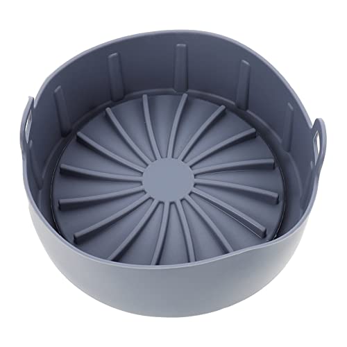 Luxshiny Wiederverwendbare Silikon-backform Für Heißluftfritteuse Hitzebeständige Lebensmittelechte Silikonmatte Für Gleichmäßiges Garen Von Snacks Und Mehr von Luxshiny