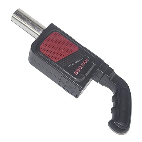 Luxshiny Elektrisches Handgeführtes BBQ Gebläse Ohne Akku Tragbarer Grillventilator für Schnelles Anzünden von Holzkohle Komfortabler Griff Geeignet für Outdoor Camping Picknick und Luxshiny Elektrisches Handgeführtes BBQ Gebläse Ohne Akku Tragbarer Grillventilator für Schnelles Anzünden von Holzkohle Komfortabler Griff Geeignet für Outdoor Camping Picknick und von Luxshiny