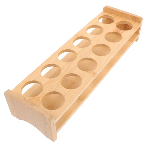 Luxshiny Fach Shotglashalter aus Holz für Whisky Weingläser Kompakter Organizer mit Stabilem Tablett Praktischer Schnapsglashalter für Heimbar und Party Platzsparend und Leicht zu Reinigen Luxshiny Fach Shotglashalter aus Holz für Whisky Weingläser Kompakter Organizer mit Stabilem Tablett Praktischer Schnapsglashalter für Heimbar und Party Platzsparend und Leicht zu Reinigen von Luxshiny