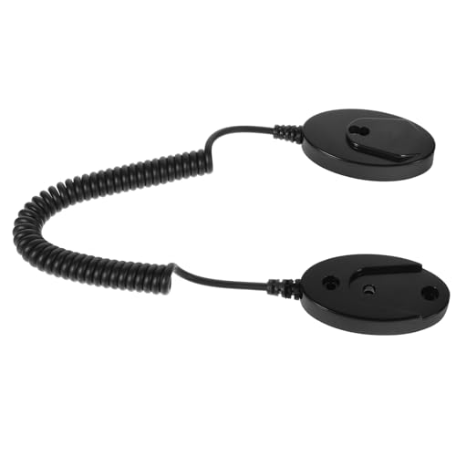 Luxshiny Fernbedienungssicherung mit Selbstklebendem Haken Einziehbares Kabel für Smartphones und Tablets Diebstahl Leine für Vielseitige Anwendungen Schwarz Oval Luxshiny Fernbedienungssicherung mit Selbstklebendem Haken Einziehbares Kabel für Smartphones und Tablets Diebstahl Leine für Vielseitige Anwendungen Schwarz Oval von Luxshiny