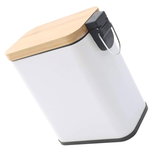 Luxshiny Fußpedal Mülleimer mit Deckel Hochwertiger Rechteckiger Abfalleimer für Küche Bad und Schlafzimmer Eleganter Tischmülleimer für Täglichen Gebrauch Luxshiny Fußpedal Mülleimer mit Deckel Hochwertiger Rechteckiger Abfalleimer für Küche Bad und Schlafzimmer Eleganter Tischmülleimer für Täglichen Gebrauch von Luxshiny