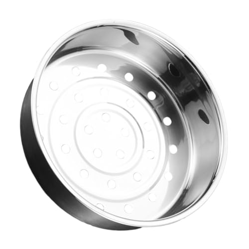 Luxshiny Gemüsedampfer Dampfkorb für Dampfgarer Robuster Dämpfeinsatz mit Feinem Löcherdesign für Schnelles Dämpfen von Gemüse und Leicht zu Reinigen von Luxshiny