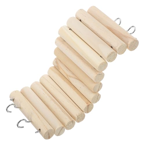 Luxshiny Hamster Kletterleiter Holzspielzeug Natürliche Haustier Leiter für Käfig Zwerghamster Kleintiere Klettern Training und Zahnpflege Zubehör Luxshiny Hamster Kletterleiter Holzspielzeug Natürliche Haustier Leiter für Käfig Zwerghamster Kleintiere Klettern Training und Zahnpflege Zubehör von Luxshiny