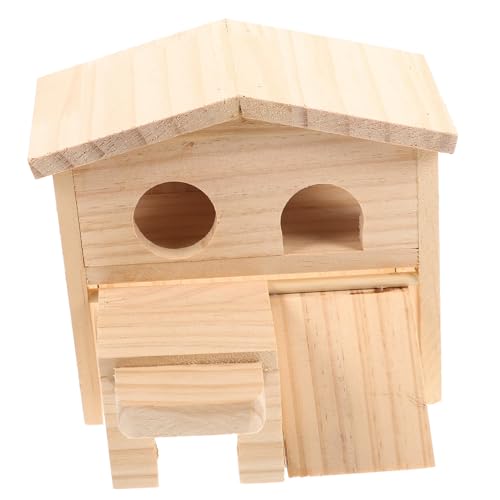 Luxshiny Hamster Schloss für Kleintiere Nistplatz für Hamster Chinchillas Sicherer Rückzugsort mit Viel Schlafen Geeignet für Ganzjährige Nutzung Luxshiny Hamster Schloss für Kleintiere Nistplatz für Hamster Chinchillas Sicherer Rückzugsort mit Viel Schlafen Geeignet für Ganzjährige Nutzung von Luxshiny