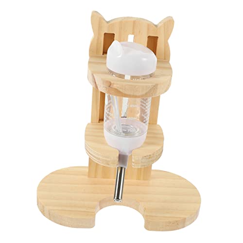 Luxshiny Hamster Trinkflasche mit Ständer Transparent Wasserspender für Kleine Haustiere Wie Kaninchen Meerschweinchen und Hamster Freistehend Auslaufsicher und Einfach zu Befüllen Luxshiny Hamster Trinkflasche mit Ständer Transparent Wasserspender für Kleine Haustiere Wie Kaninchen Meerschweinchen und Hamster Freistehend Auslaufsicher und Einfach zu Befüllen von Luxshiny