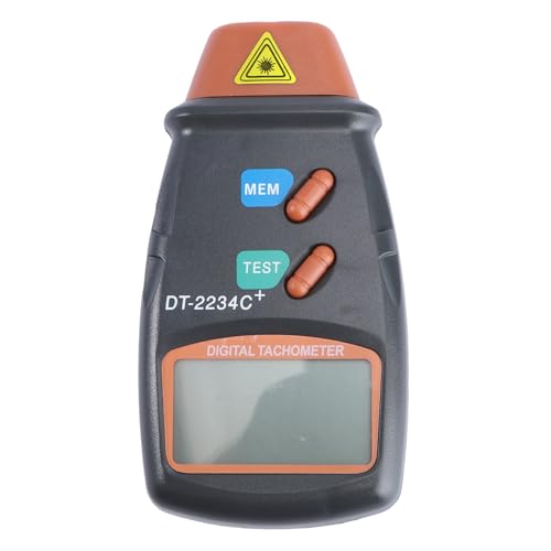 Luxshiny Hand Tachometer mit Großem LCD Display Berührungsloser Kompakter Drehzahlmesser für Präzise Messungen Batterie nicht Enthalten für Verschiedene Anwendungen Luxshiny Hand Tachometer mit Großem LCD Display Berührungsloser Kompakter Drehzahlmesser für Präzise Messungen Batterie nicht Enthalten für Verschiedene Anwendungen von Luxshiny