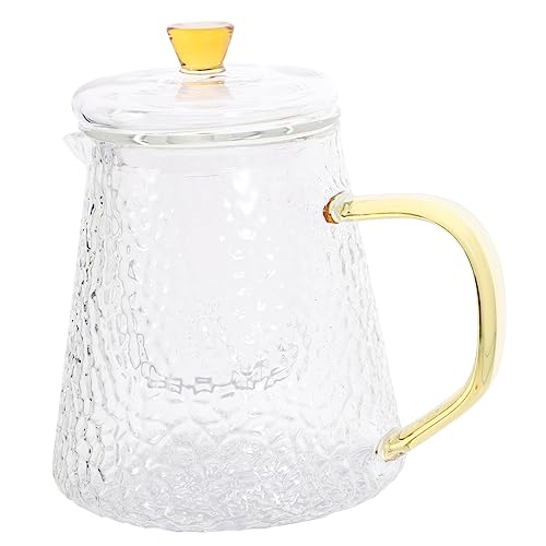 Luxshiny Handgefertigte aus Hitzebeständigem Borosilikatglas Design mit Goldgriff für Teeliebhaber für Zubereitung Luxshiny Handgefertigte aus Hitzebeständigem Borosilikatglas Design mit Goldgriff für Teeliebhaber für Zubereitung von Luxshiny