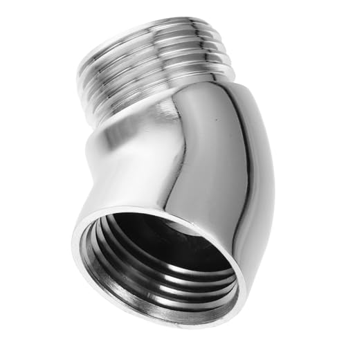 Luxshiny Handheld Duschkopf Adapter Verchromtem Kupfer Drehadapter für Duschschlauch Langlebig und Praktisch für Einfache Duscheinstallation und Reparatur von Luxshiny