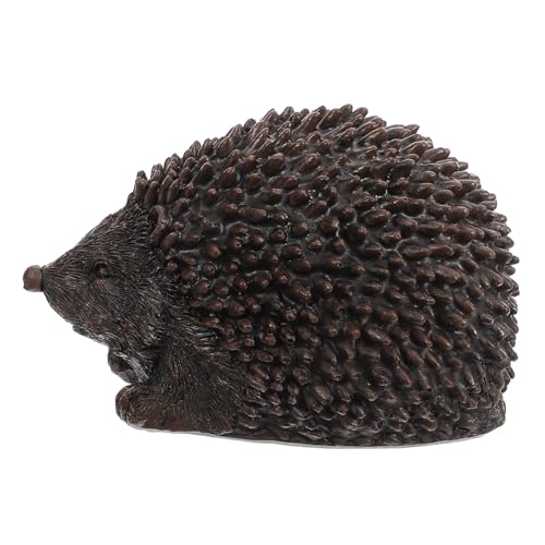 Luxshiny Schlüsselbox Simulation Igel Für Draußen Versteckte Aufbewahrungsbox Für Ersatzschlüssel Garten Und Hausdekoration Wetterfeste Schlüsselversteck-Box von Luxshiny