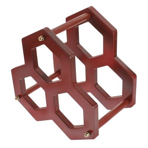 Luxshiny Holz Weinregal Eleganter Weinständer aus Massivem Holz für Wohnzimmereinrichtung zur Aufbewahrung und Präsentation von Weinflaschen und Langlebig Luxshiny Holz Weinregal Eleganter Weinständer aus Massivem Holz für Wohnzimmereinrichtung zur Aufbewahrung und Präsentation von Weinflaschen und Langlebig von Luxshiny