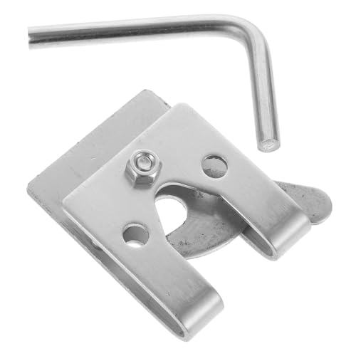 Luxshiny Hundekäfig Türschloss Doppelter Bolt Riegel für Käfige Robust und Sicher für Haustiere Langlebig und Praktisch Luxshiny Hundekäfig Türschloss Doppelter Bolt Riegel für Käfige Robust und Sicher für Haustiere Langlebig und Praktisch von Luxshiny