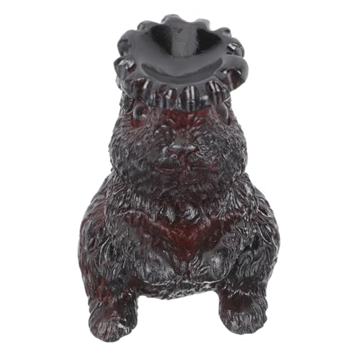 Luxshiny Kaninchen Statue mit Kristallkugelständer Kunsthandwerk aus Resin Dekorativer Halter für Kristallkugeln Braun für Schreibtisch und Zuhause Luxshiny Kaninchen Statue mit Kristallkugelständer Kunsthandwerk aus Resin Dekorativer Halter für Kristallkugeln Braun für Schreibtisch und Zuhause von Luxshiny