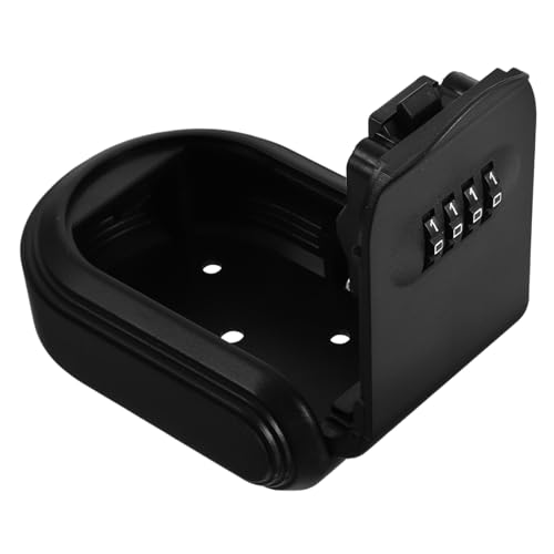 Luxshiny Wandmontierte Schlüsselbox Mit Rücksetzbarem Code Sicherheitslösung Für Außenbereich Schlüsselorganisation Für Zuhause Büro Und Auto Langlebiges Material Für von Luxshiny