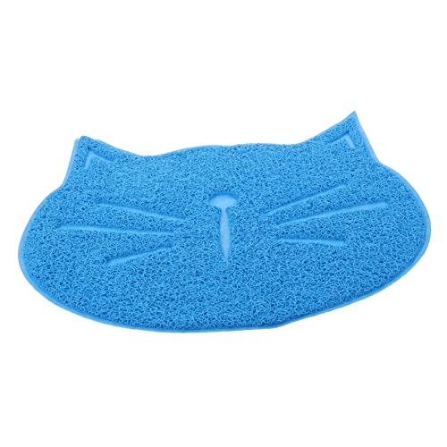 Luxshiny Katze Napfunterlage rutschfest Blau Wasserabweisende Futtermatte für Haustiere aus Langlebigem Material Leicht zu Reinigen Schützt Boden vor Verschütten für Futter und Wassernäpfe Luxshiny Katze Napfunterlage rutschfest Blau Wasserabweisende Futtermatte für Haustiere aus Langlebigem Material Leicht zu Reinigen Schützt Boden vor Verschütten für Futter und Wassernäpfe von Luxshiny