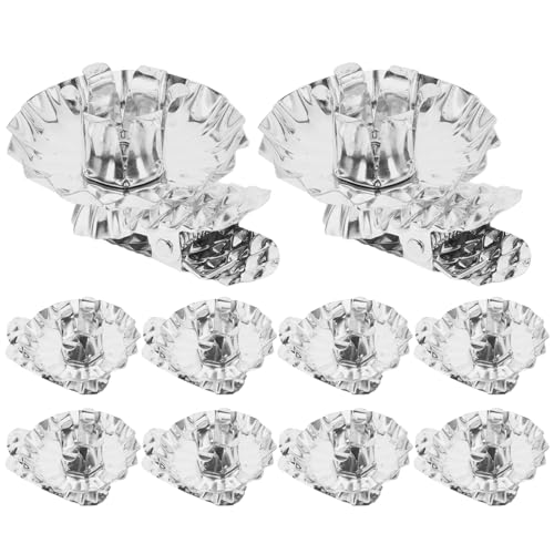 Luxshiny 10stücke Weihnachtsbaum Kerzenhalter Clips Aus Stabile Clip Für Stumpenkerzen Für Weihnachtsdekoration Party Und Festliche Anlässe von Luxshiny