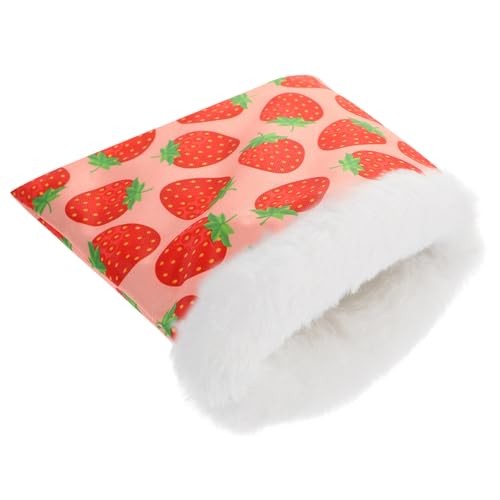 Luxshiny Kuscheliges Hamster Schlafnest aus Weichem Material Warmes Meerschweinchen Nest und Sugar Glider Pouch für Kleine Kleintiere für Winter und Sicheren Rückzugsort Luxshiny Kuscheliges Hamster Schlafnest aus Weichem Material Warmes Meerschweinchen Nest und Sugar Glider Pouch für Kleine Kleintiere für Winter und Sicheren Rückzugsort von Luxshiny