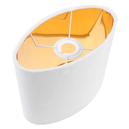 Luxshiny Lampenschirm Kronleuchter Schirm Kerzenhalter Kunst Kronleuchter Lampenschirm Ovaler Tischlampenschirm Eicheln Zum Basteln Haushaltslampenschirm Lichter E27 Stoff von Luxshiny